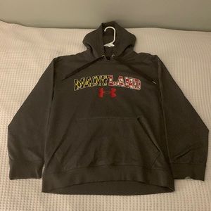 UA MARYLAND BRANDED HOODIE